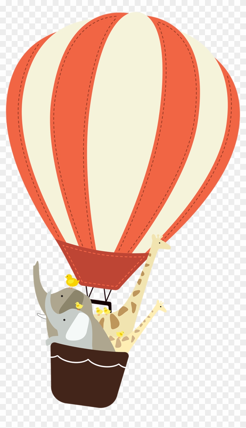 Clipart Baby Hot Air Balloon - Png Download