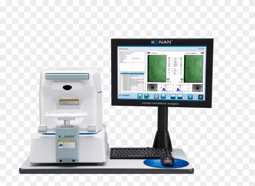 Konan Specular Microscope Clipart