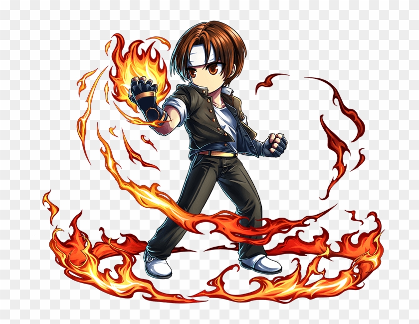 Kyo Kusanagi Brave Frontier Artwork - Kyo Kusanagi Clipart #3338495