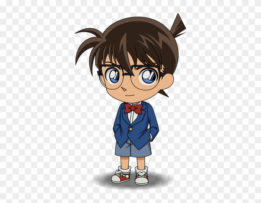 江戸川コナン - Hình Ảnh Conan Chibi Clipart