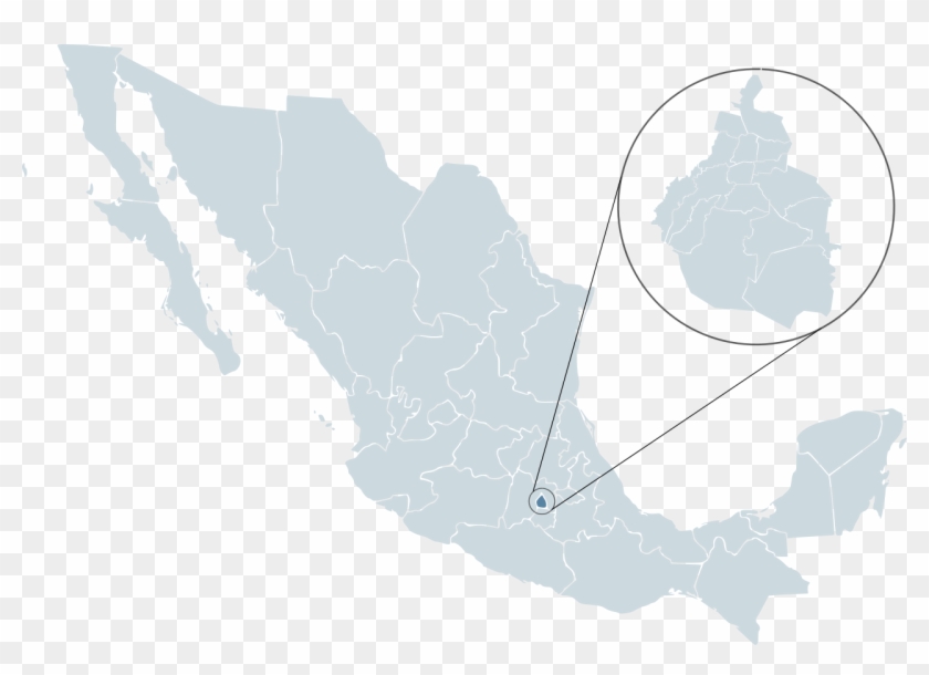 Mexico Map, Mx-dif - Mexico Map Clipart