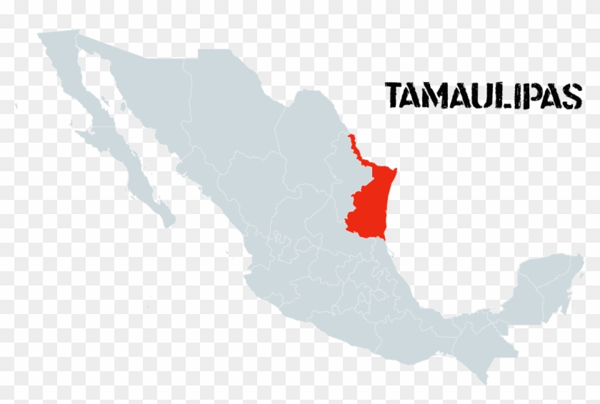 Under Narco Control - Mexico Map Png Clipart