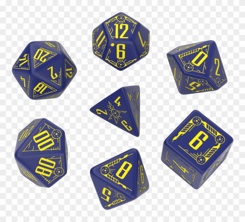 Galactic Dice Set - Pathfinder Hell's Vengeance Dice Set Clipart #3339578