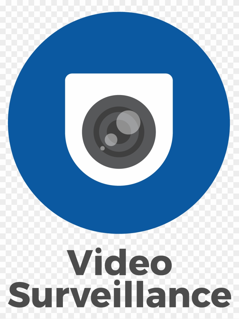 Home Security Solutions Icon Video Surveilance - Circle Clipart