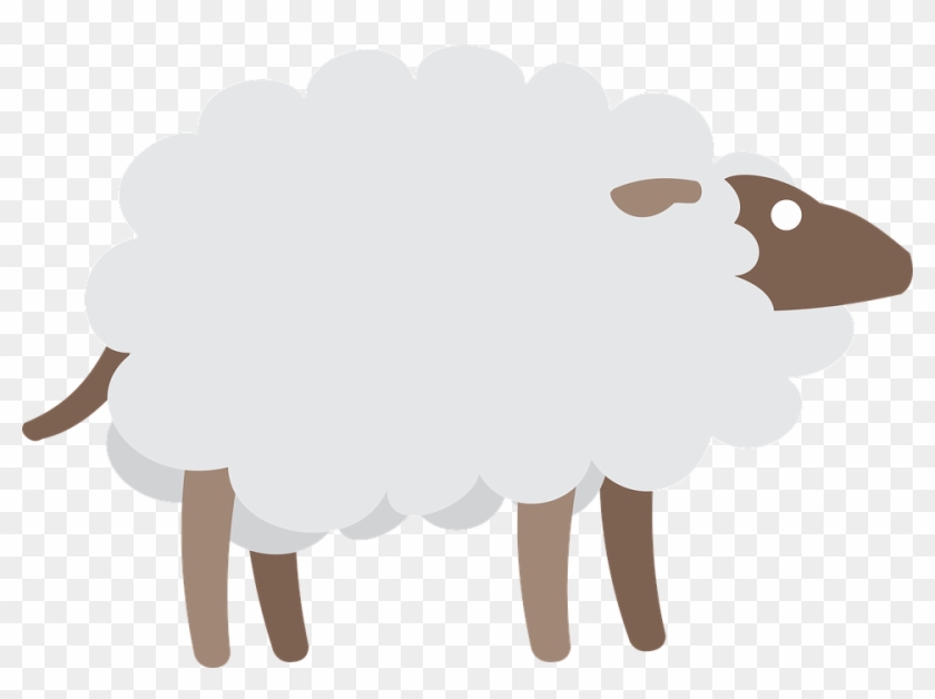 Sheep, Goat, Animal, Farm, Barn, Field, Wool - Sheep Clipart #3339717