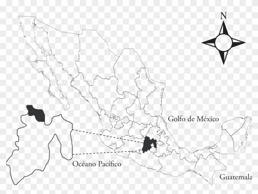 Mapa De Localización Del Área De Estudio - Location Of Sacramento River Clipart #3339784