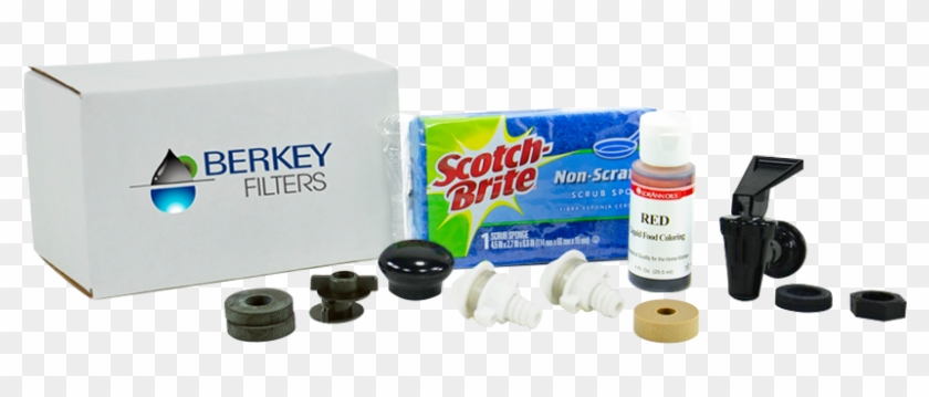 Keep Your Stainless Steel Berkey Water Filter In Tip-top - Scotch Brite Clipart #3339932