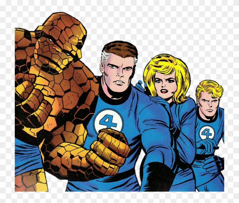 Fantastic Four Png - Fantastic Four Comic Png Clipart #3340027