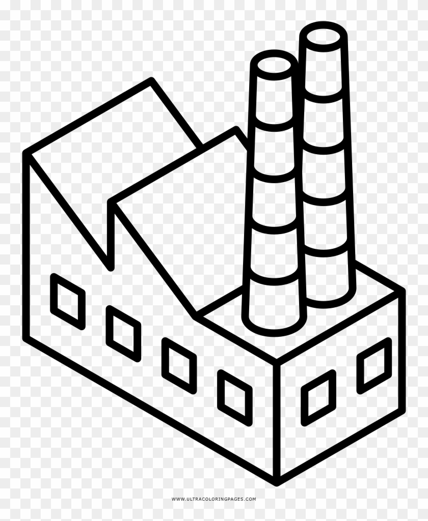 Fabrica Desenho Png - Piezas De Legos Para Colorear Clipart