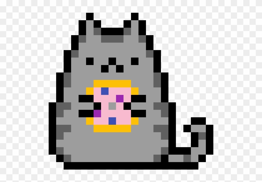 Pusheen - Pusheen Perler Bead Patterns Clipart
