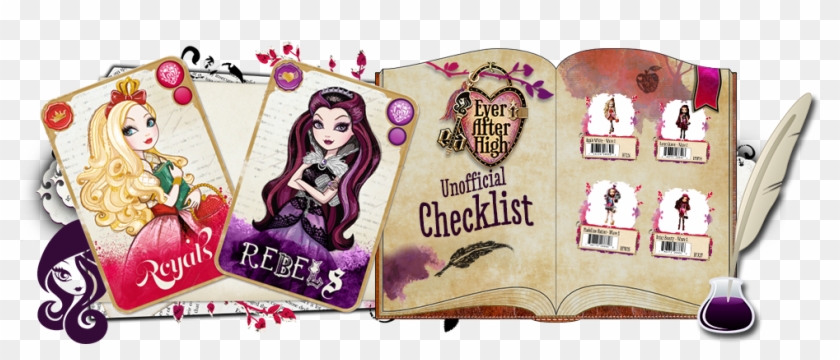Ever After High Doll Checklist - Illustration Clipart #3340228