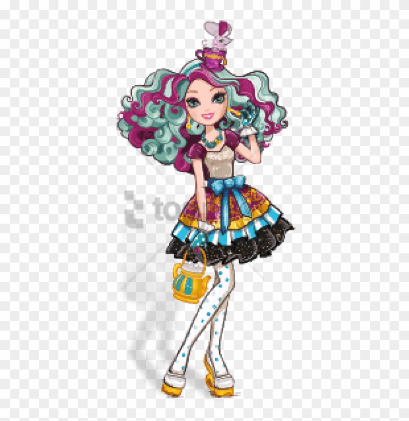 Free Png Ever After High Personagens Png Image With - Ever After High Characters Madeline Hatter Clipart