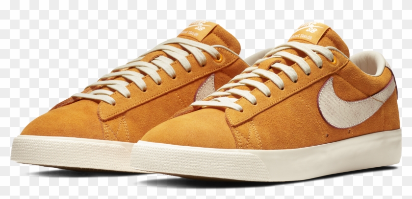 Nike Sb Blazer Low Gt Qs Circuit Orange/natural - Nike Sb Bruised Peach Clipart