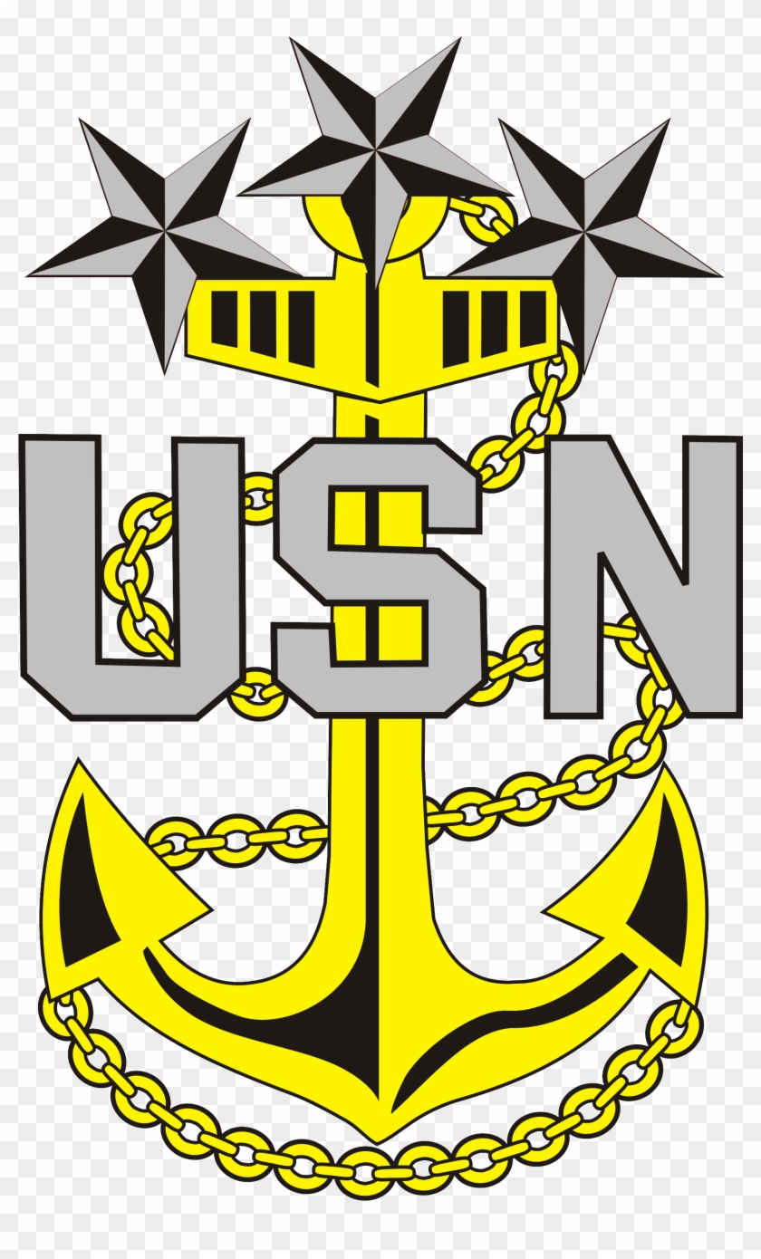 The Goat Locker Clipart - United States Navy Anchor - Png Download
