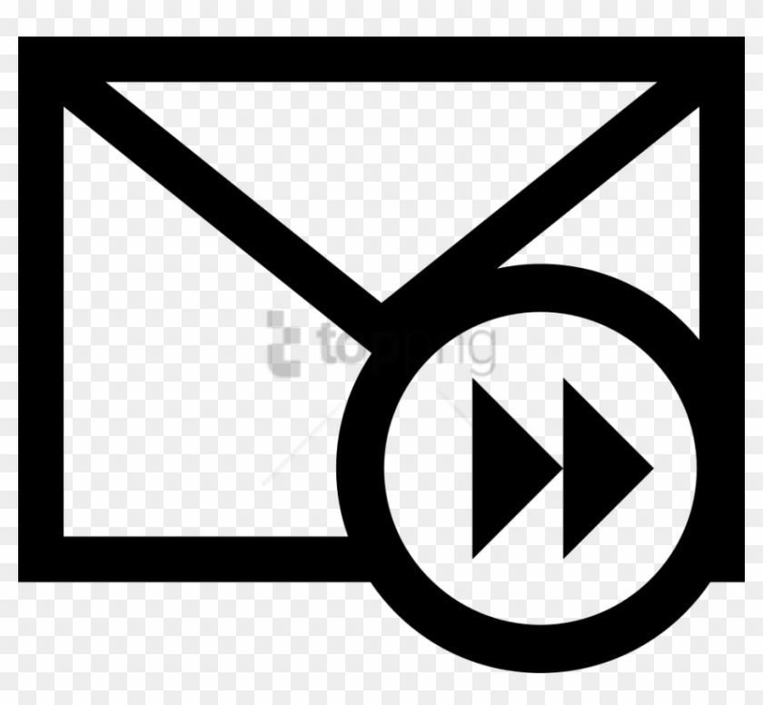 Free Png Download Email Icon Outline Png Images Background - Email Icon Outline White Png Clipart