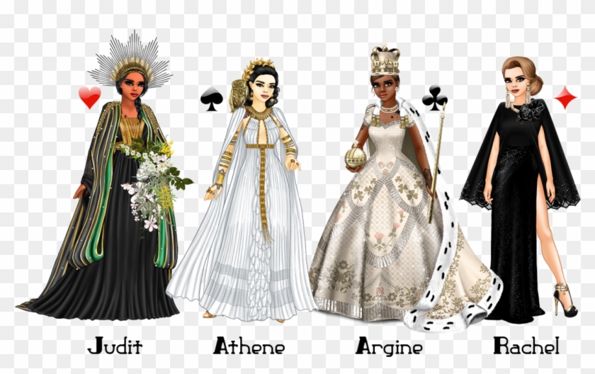 New Monthly - The Queens - Costume Clipart #3341631