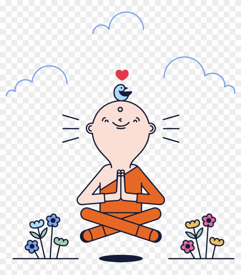 Authority Sites Made Easy How To Launch A Profitable - Meditating Guru Clipart