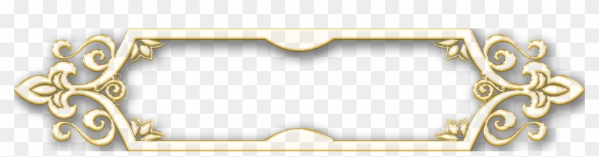 Moldura Dourada Arabescos Amarna Artesanato E Imagens - Dourado Arabesco Em Png Clipart