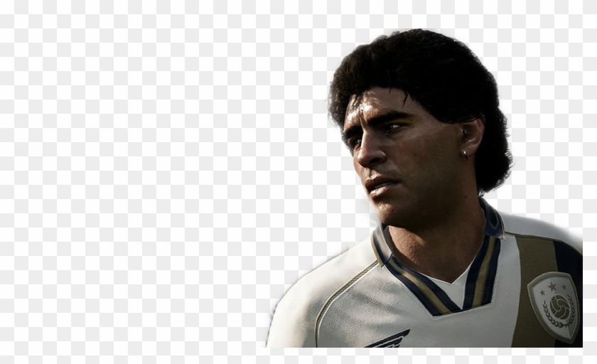 Maradona Sticker - Maradona 95 Fifa 18 Clipart
