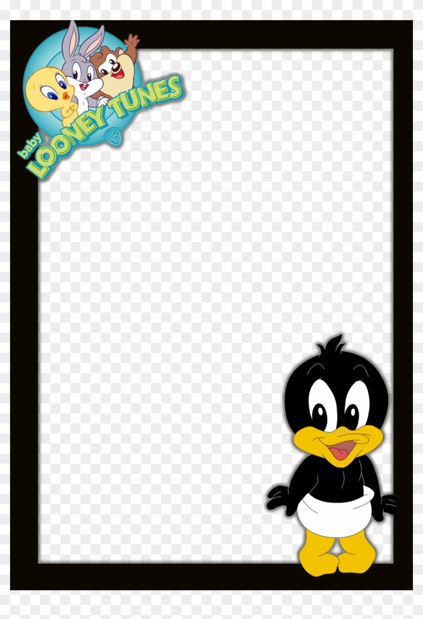 Frames Png Looney Tunes Imagens Para Photoshop - Marcos Para Fotos De Looney Tunes Baby Clipart #3342748