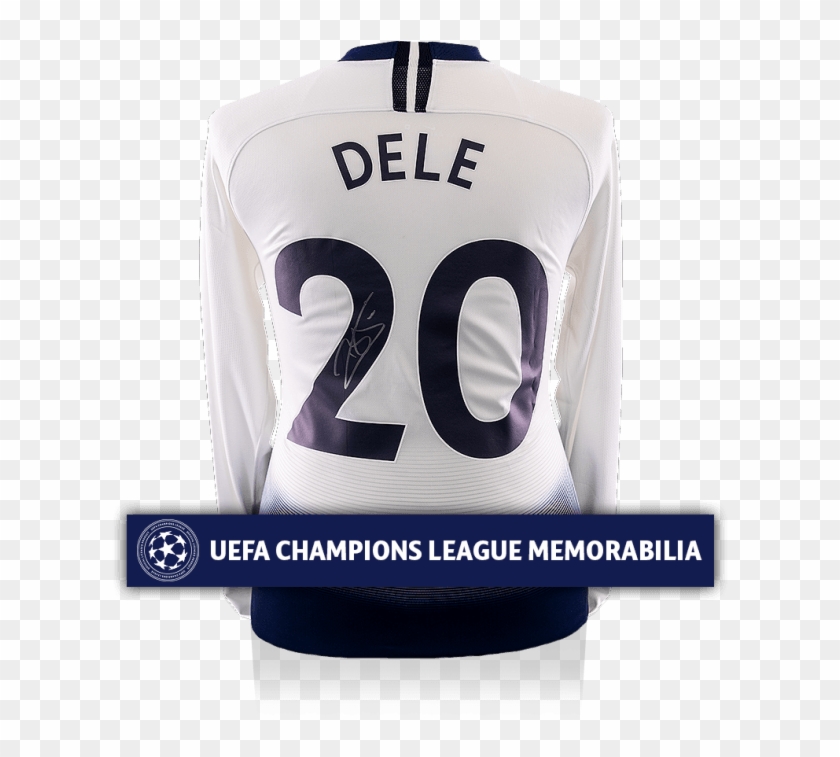 Dele Alli Official Uefa Champions League Back Signed - Uefa Champions League Clipart