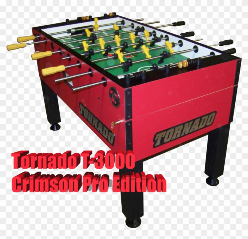 Tornado T3000 Crimson Pro Edition Foosball Table - Electronics Clipart