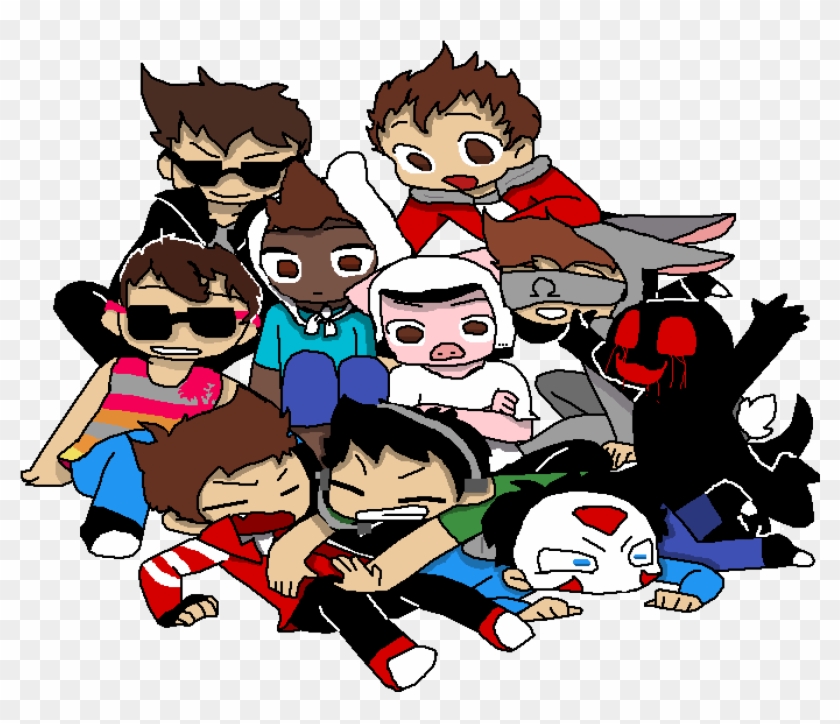The Vanoss Crew Sorta - Cartoon Clipart (#3343416) - PikPng