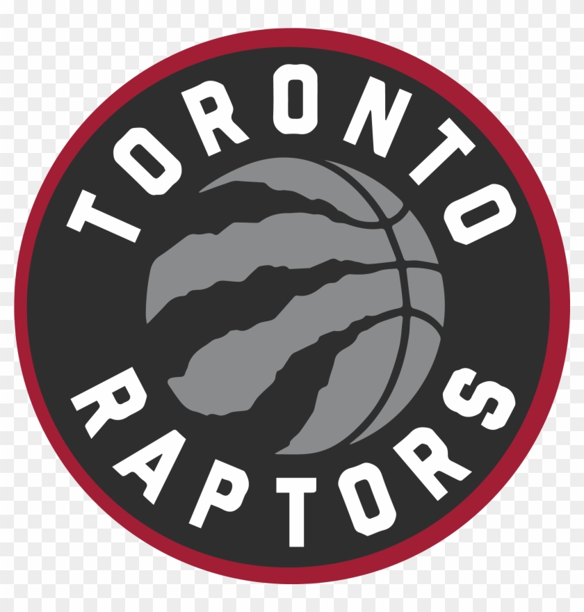 Toronto Raptors Logo - Circle Clipart #3343486