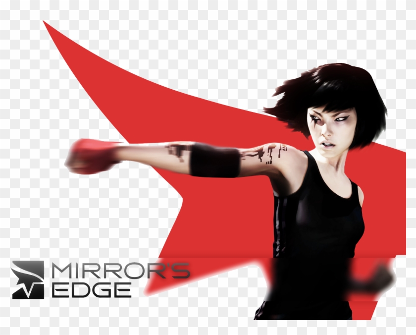 Mirrors Edge Transparent - Mirror's Edge Transparent Clipart #3343829