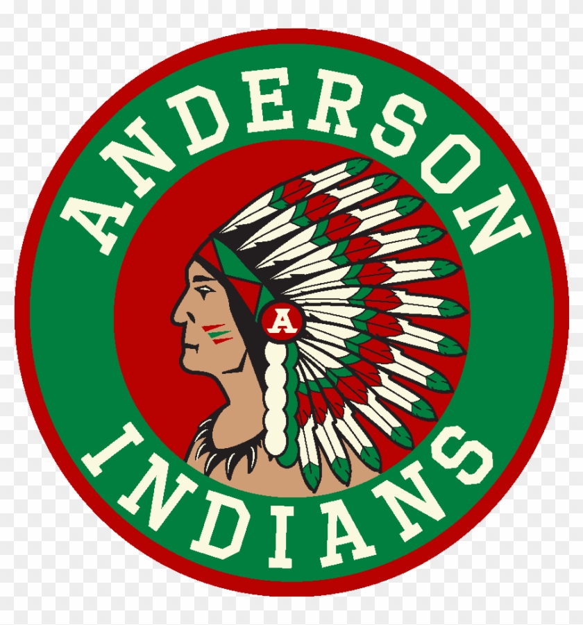 Anderson Indians - Anderson High School Indians Logo Clipart #3344054