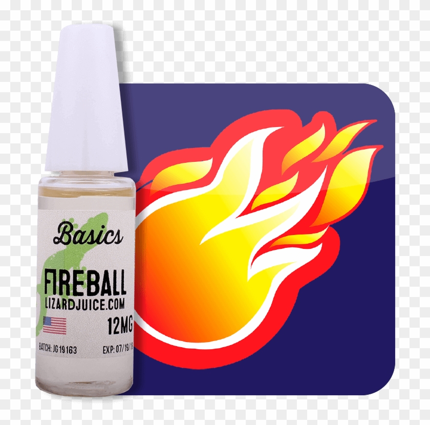Fireball E-liquid From Lizard Juice In 15ml Needle - Fire Ball Clipart #3344056