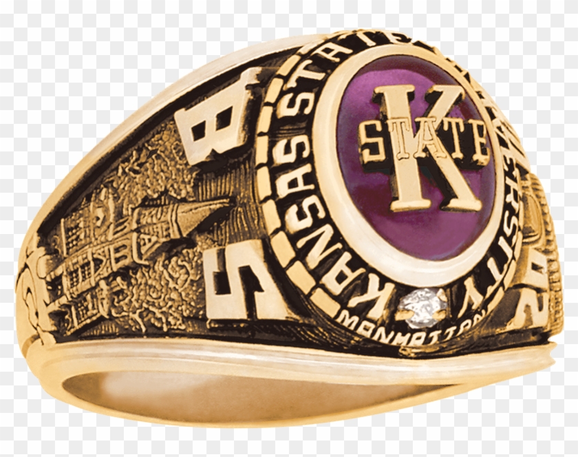 Kansas State University Women's Traditional Ring - Ring Clipart #3344225