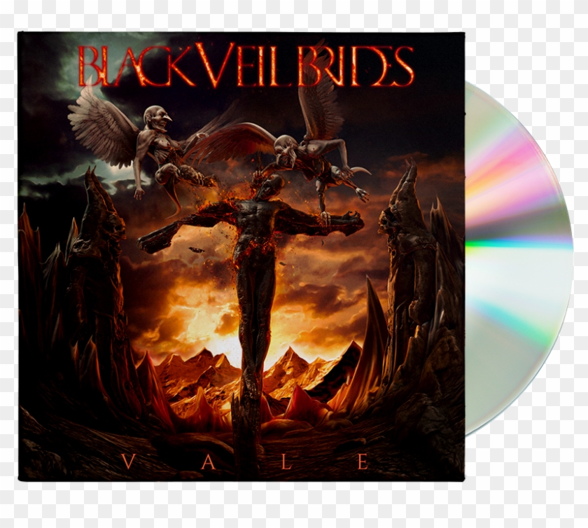 Vale Cd Black Veil Brides Official Store - Black Veil Brides Vale Clipart #3344379