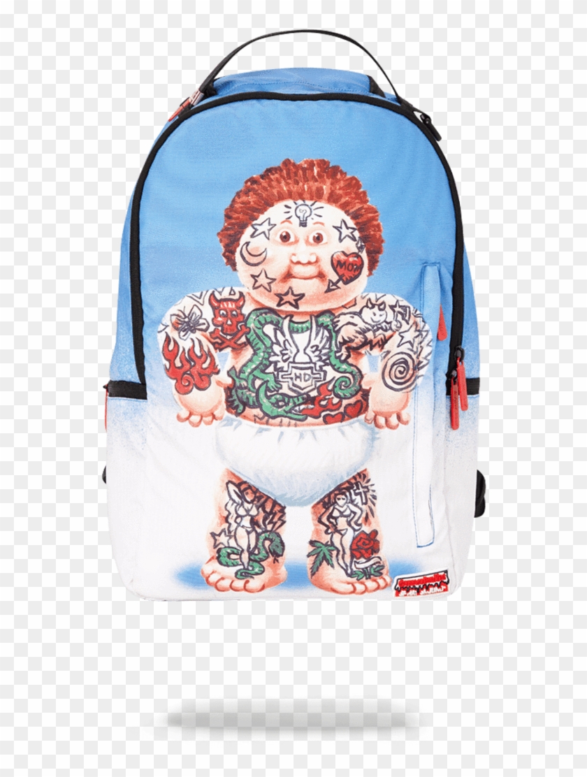 Transparent Backpack American Apparel - Garbage Pail Kids Tattoo Lou Clipart #3344860