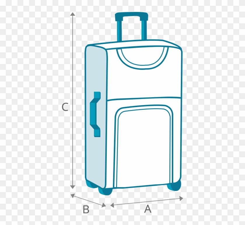 Baggage - Korean Air Check In Baggage Size Limit Clipart