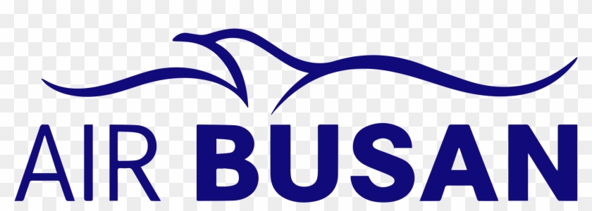 Airlines Of Korea - Air Busan Logo Clipart #3345250
