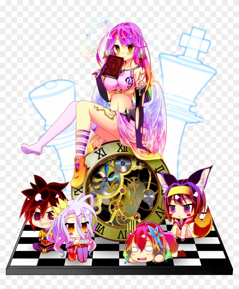 Jibril【no Game No Life】 - Illustration Clipart #3345702