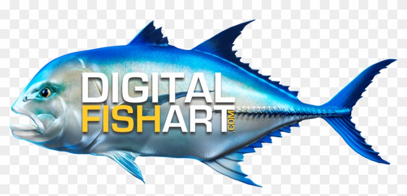 Digital Fish Art Beautiful Fish Decals For Your Boat, - Digital Fish Art Clipart #3346756
