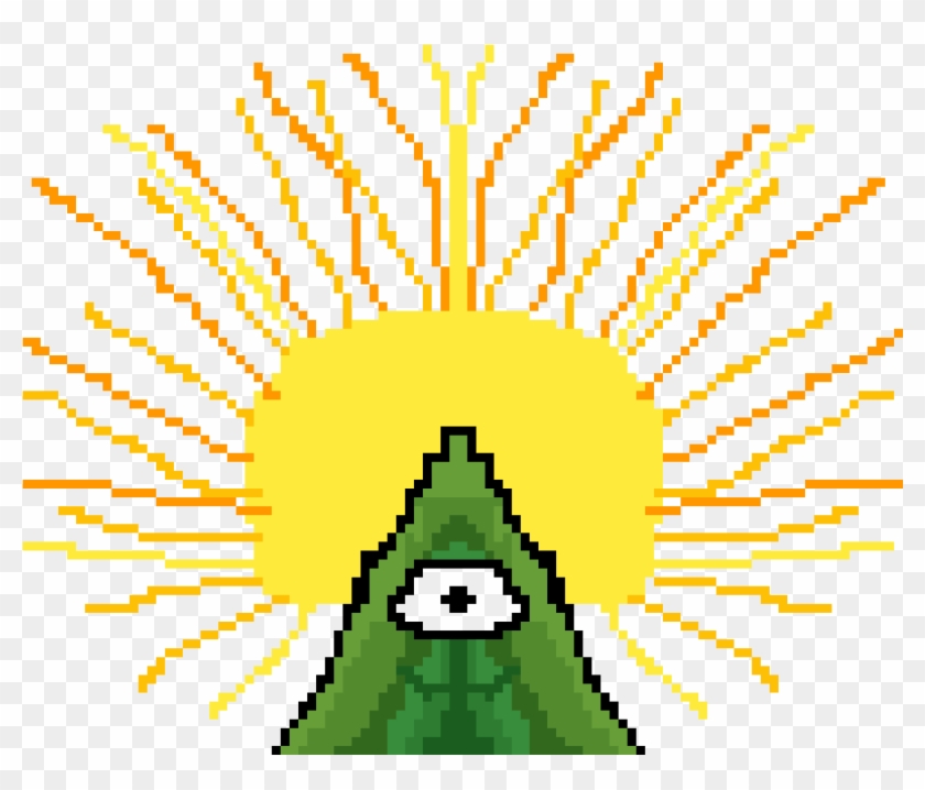 Illuminati Confirmed - Isometric Pixel Art Clipart #3347354