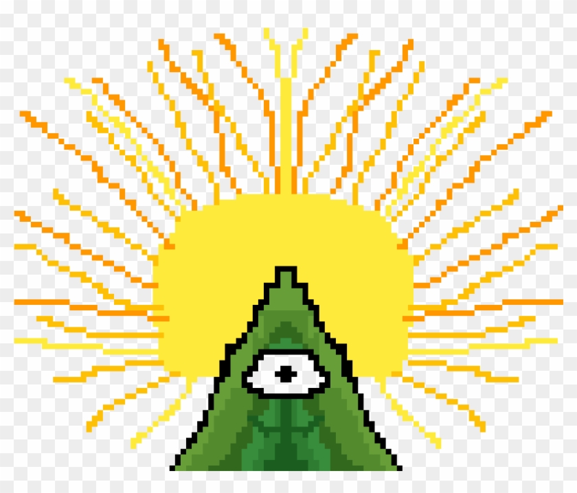 Illuminati Confirmed - Isometric Pixel Art Clipart