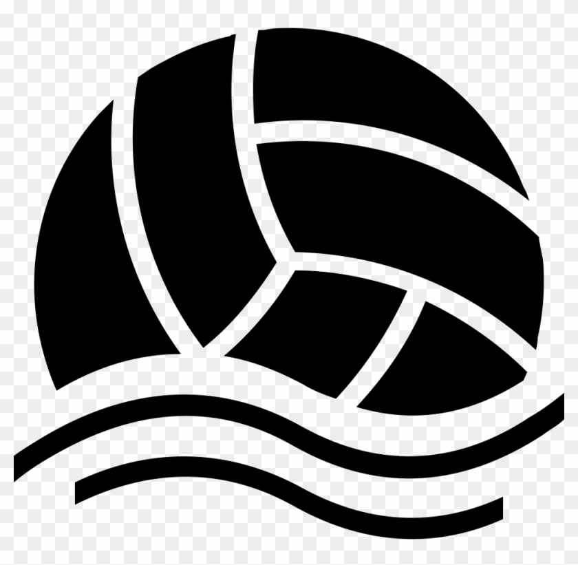 Water Volleyball Sportive Symbol Of Floating Ball Comments - Volleyball Vector Svg Clipart