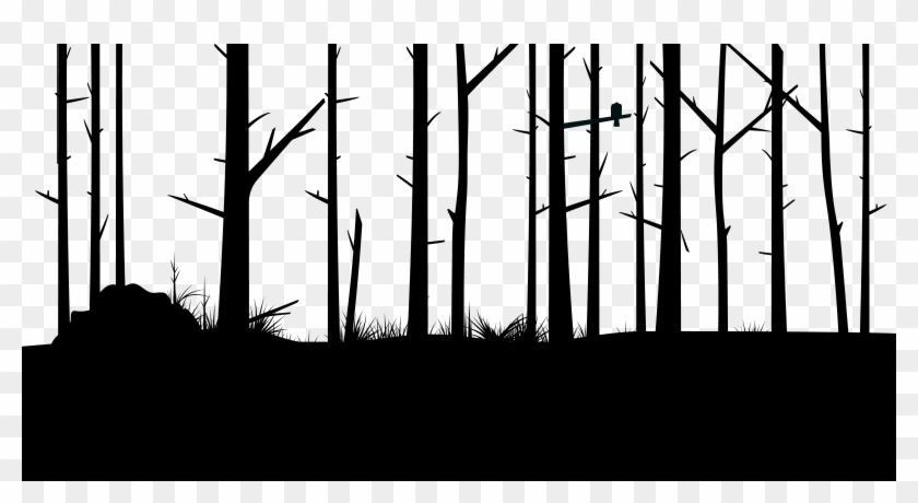 The Biggest Fan - Transparent Background Burnt Tree Silhouette Clipart #3347720