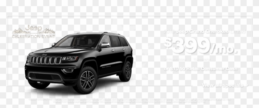 Prev - 2019 Jeep Grand Cherokee Laredo Black Clipart #3348034