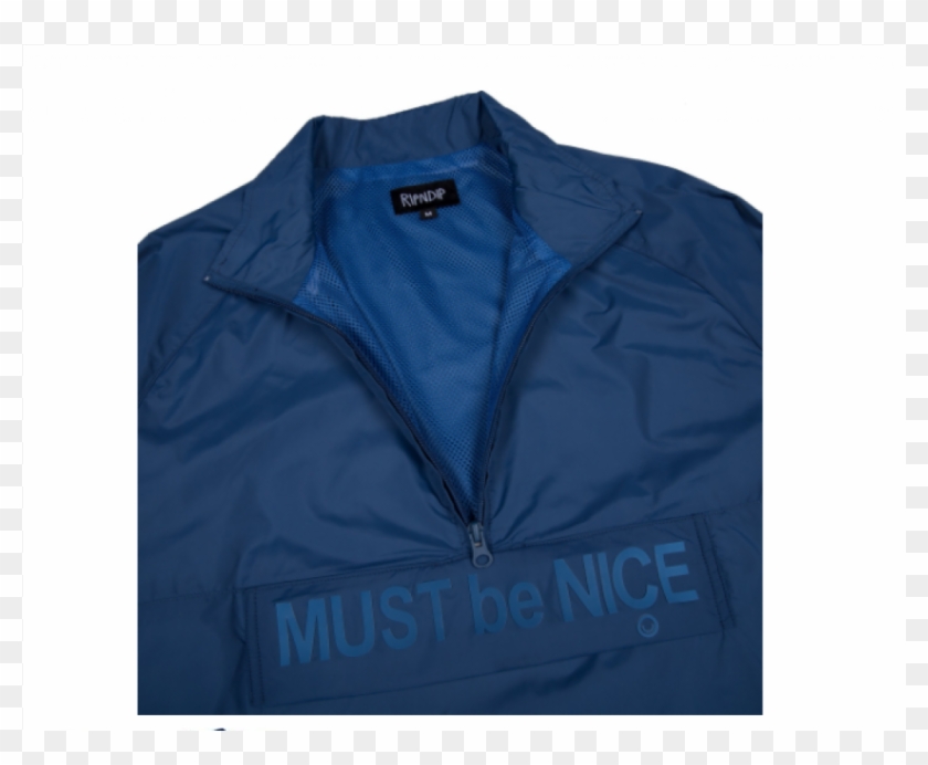 Must Be Nice Ripndip Half Zip Anorak Jacket - Pocket Clipart