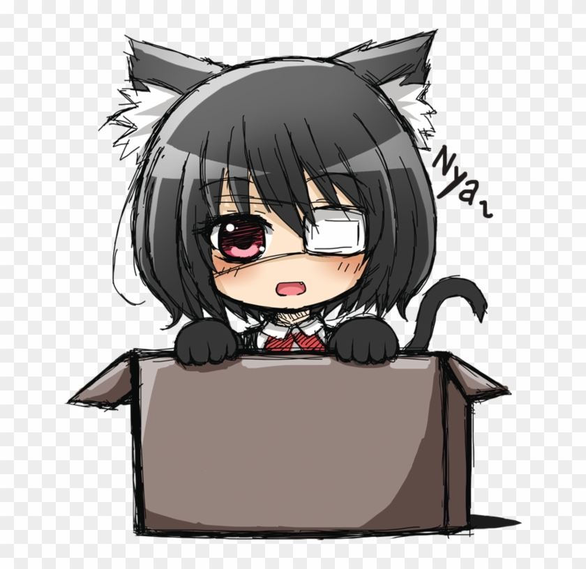 34 Images About Another On We Heart It - Anime Chibi Neko Gif Clipart #3348623