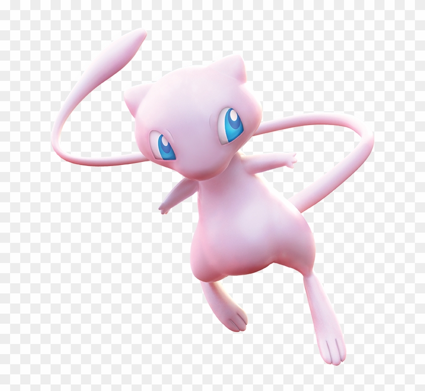 Pokken Sticker - Pokemon Let's Go Mew Clipart #3349457