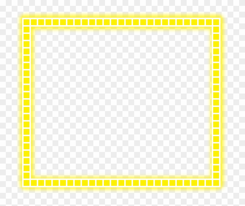 #neon #freetoedit #square #yellow #kare #frame #border - Slope Clipart #3349497