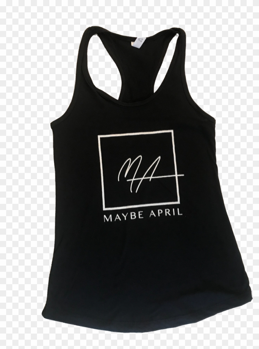 Black Logo Tank Top Clipart #3349823