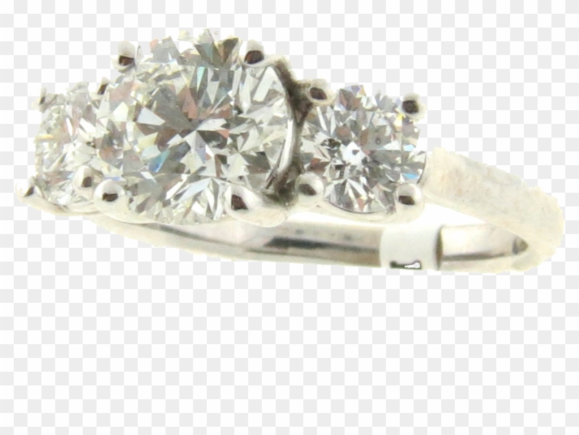 Three-stone Diamond Ring - Pre-engagement Ring Clipart #3349833