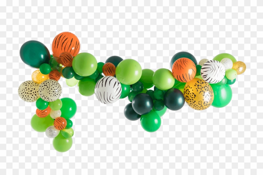 Jungle Balloon Garland Kit - Jungle Balloon Garland Clipart #3350129
